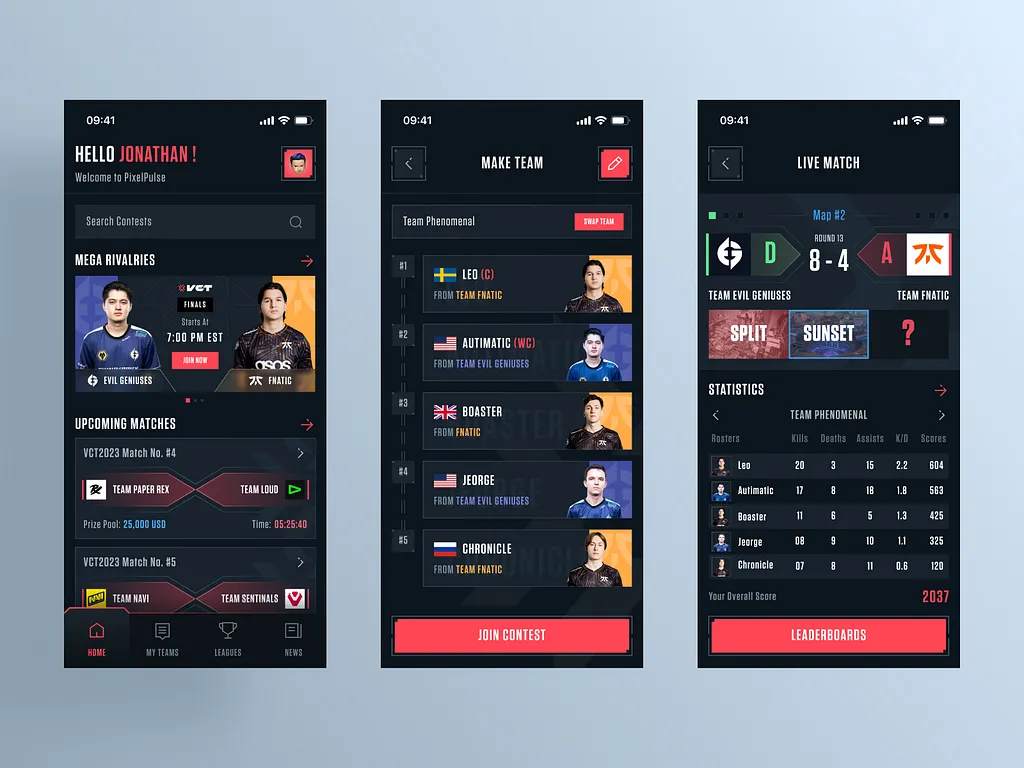 General Fantasy Sports App