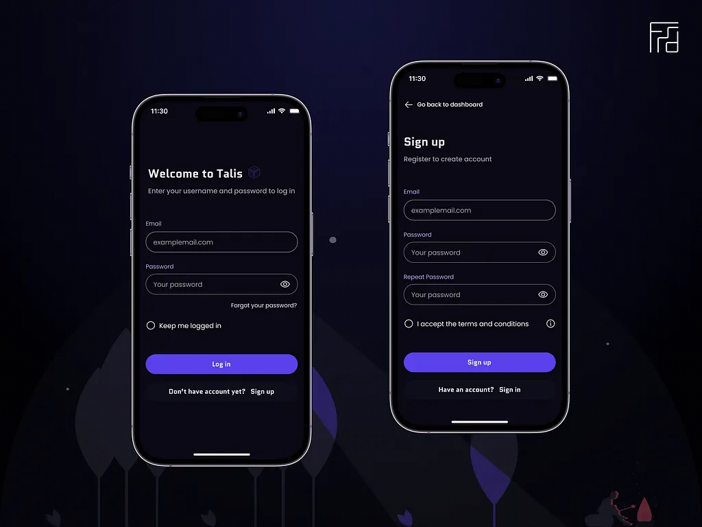 Login and Registration