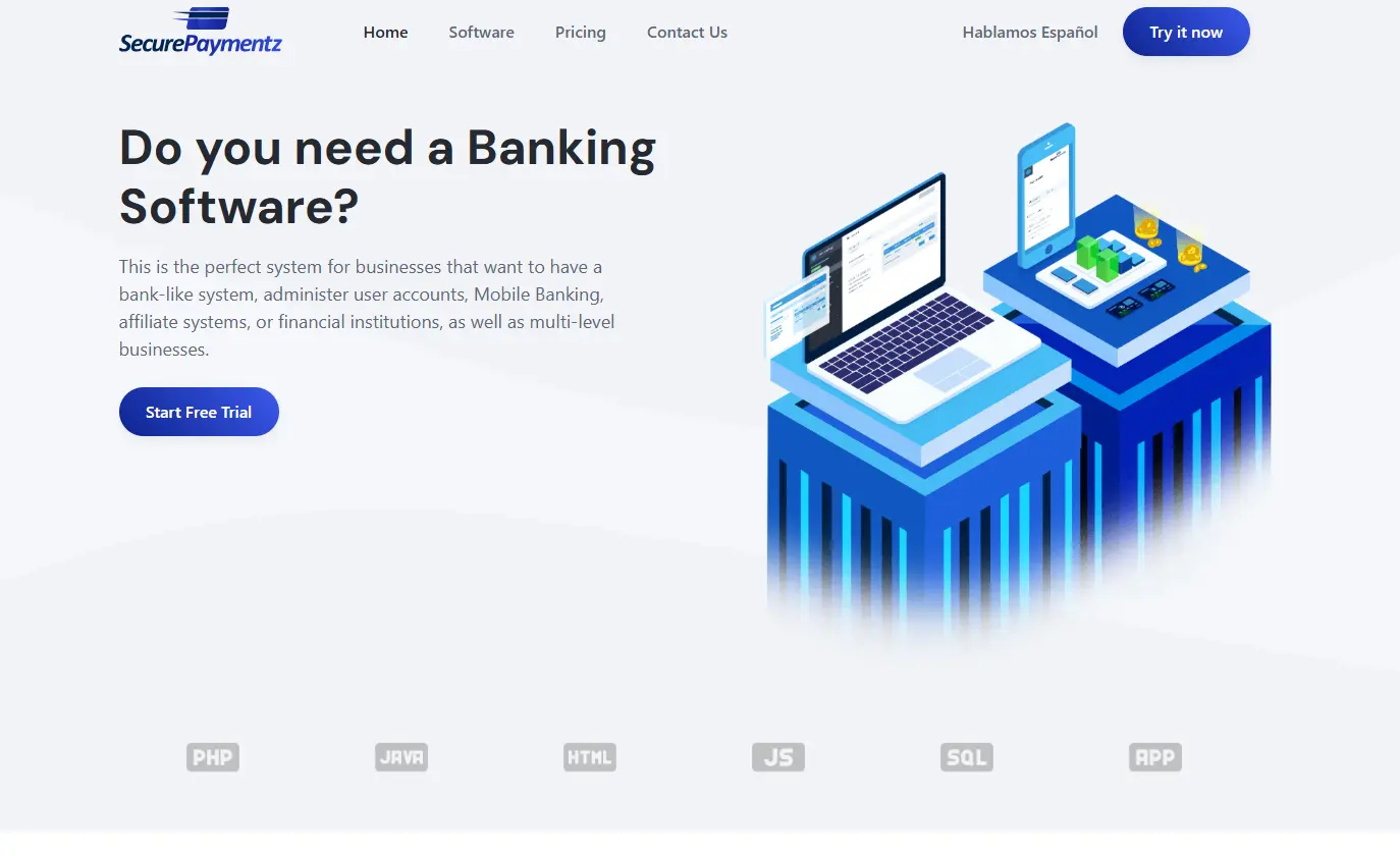 Securepaymentz Core Banking System