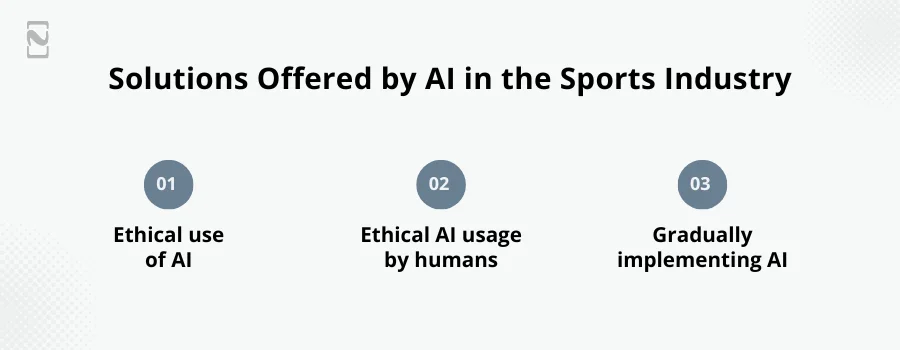 Solutions Offered by AI in the Sports Industry