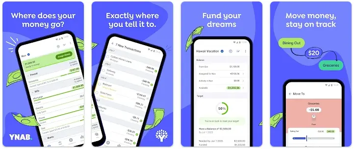 YNAB financial literacy app
