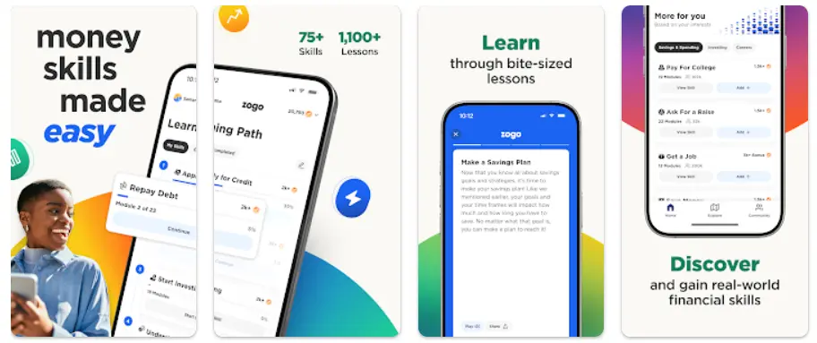 Zogo financial literacy app