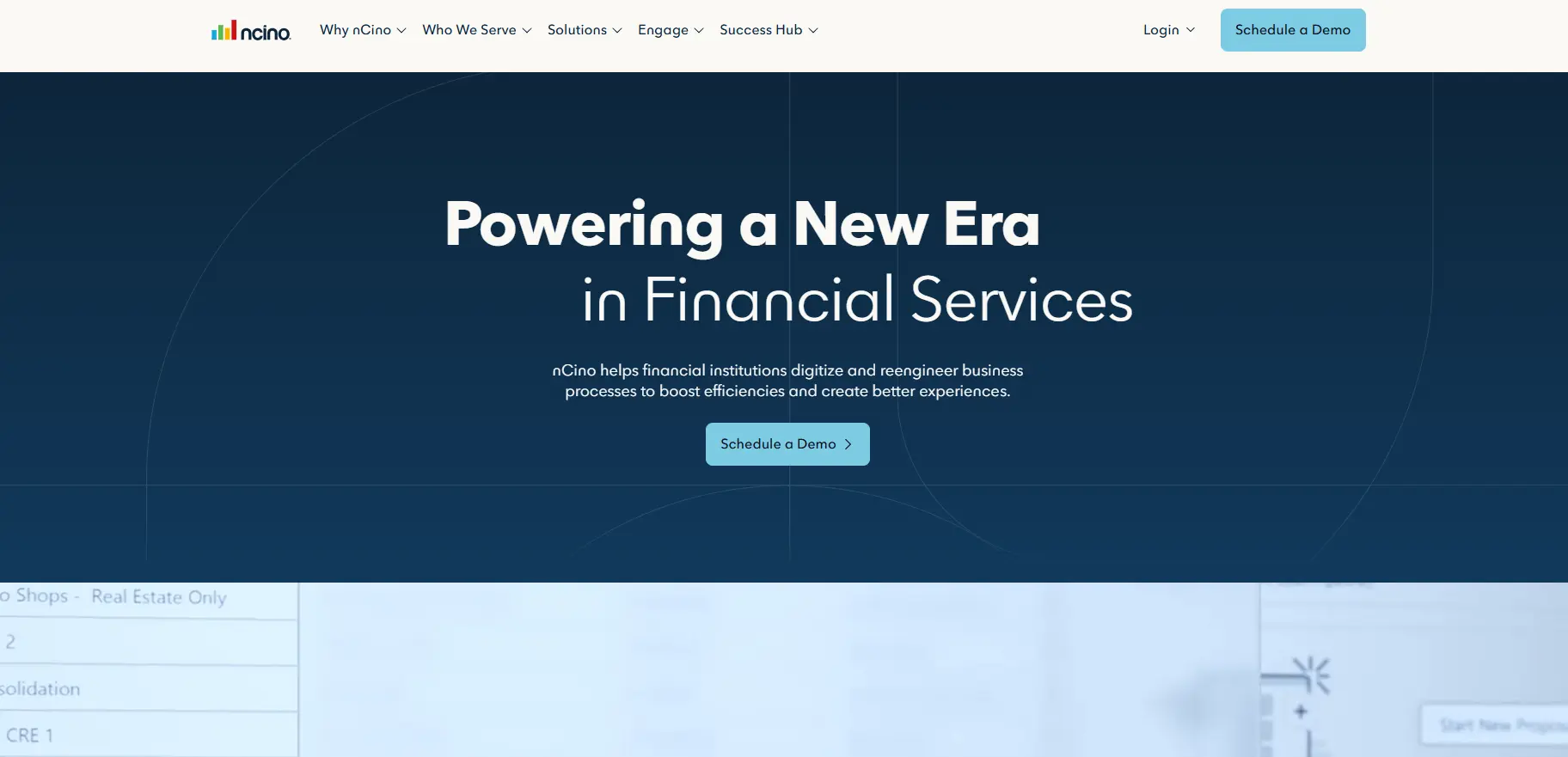 nCino Core Banking System
