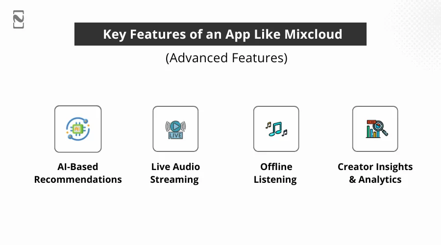 Key Features of an App Like Mixcloud_Advanced