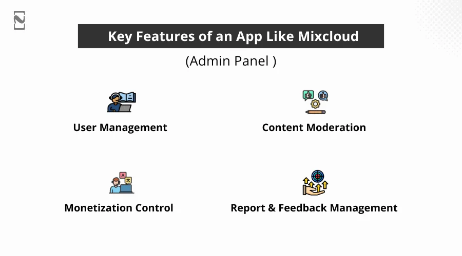 Key Features of an App Like Mixcloud