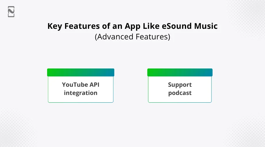 Key Features of an App Like eSound Music (User Features)