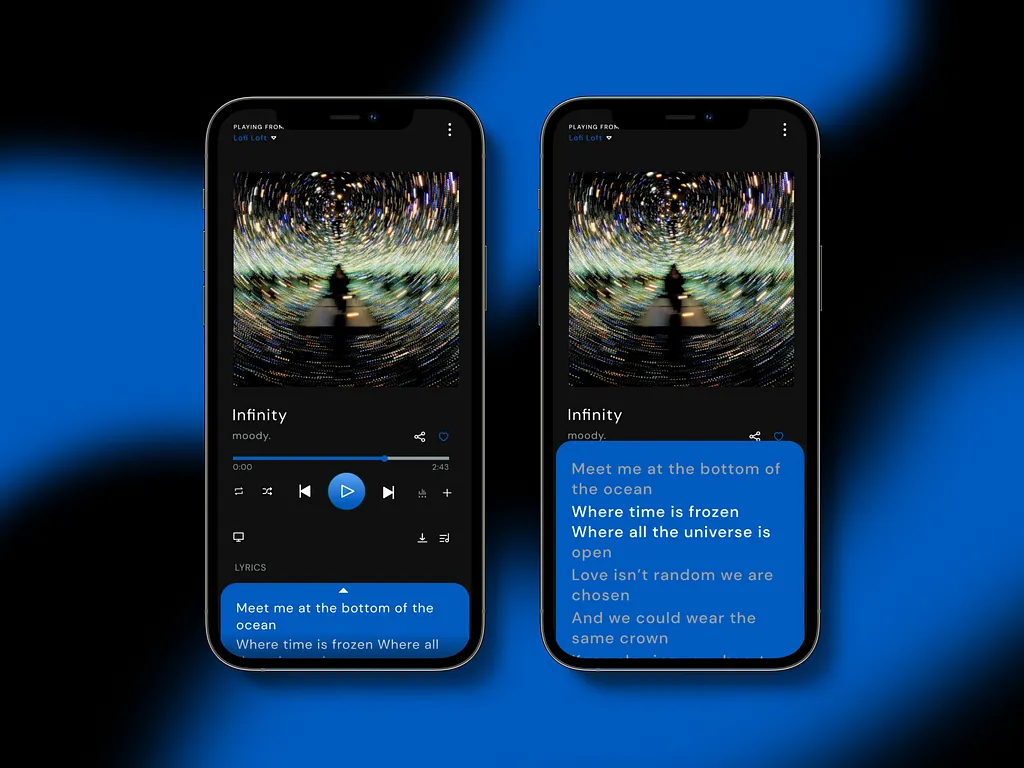 Lyrics Display