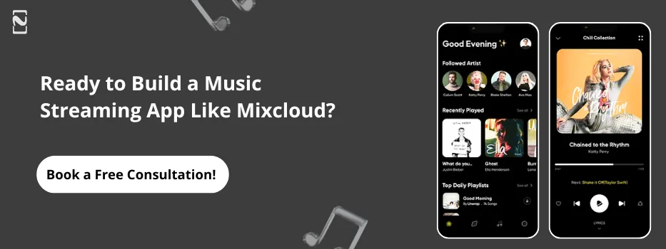 How to develop an app like Mixcloud?