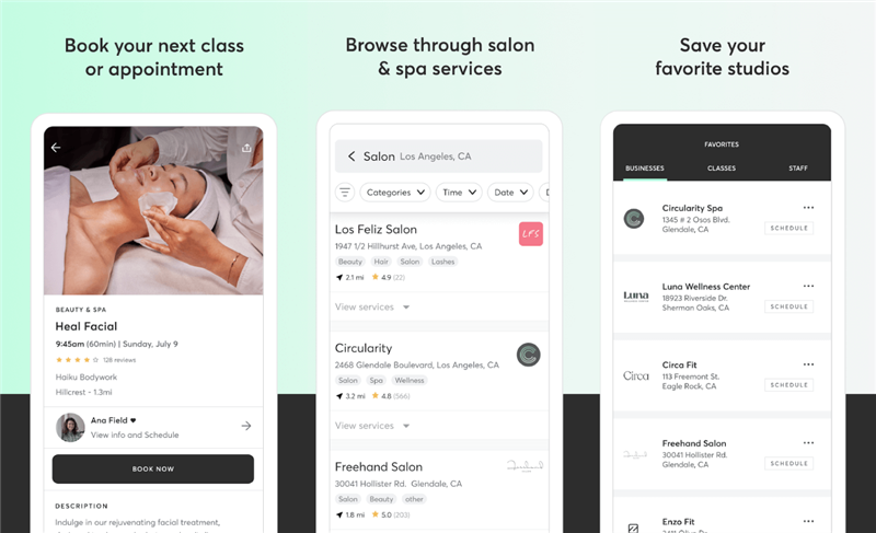Mindbody Fitness & Wellness App