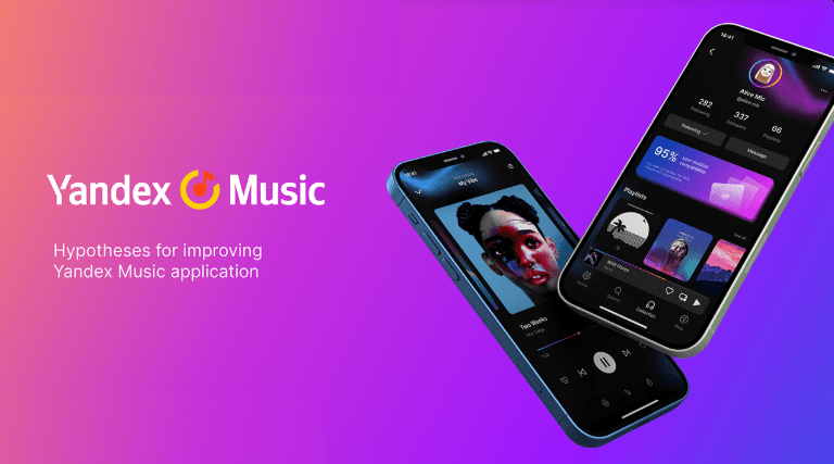 yandex music app design