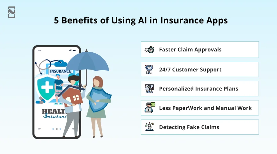 5 Benefits of Using AI in Insurance Apps