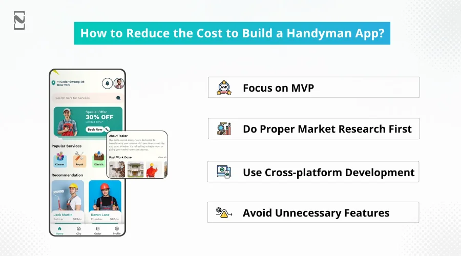 How to Reduce the Cost to Build a Handyman App