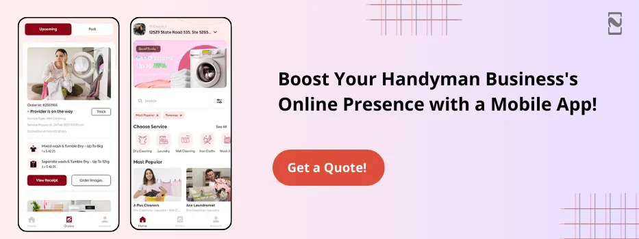 Boost Your Handyman Business's Online Presence with a Mobile App