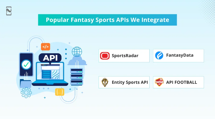 Popular Fantasy Sports APIs We Integrate
