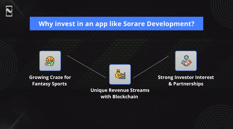 invest in an app like Sorare Development