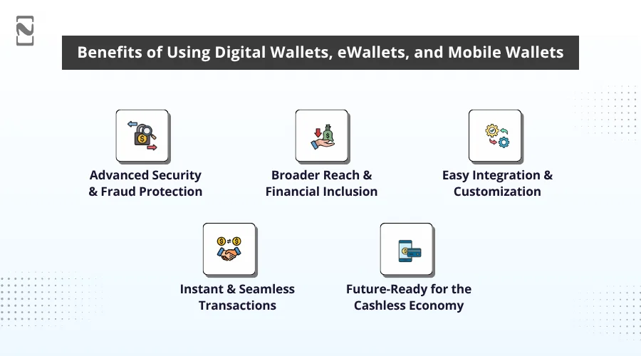 Benefits of Using Digital Wallets, eWallets, and Mobile Wallets