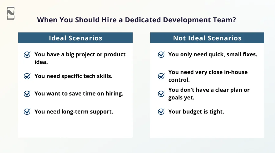 When You Should Hire a Dedicated Development Team