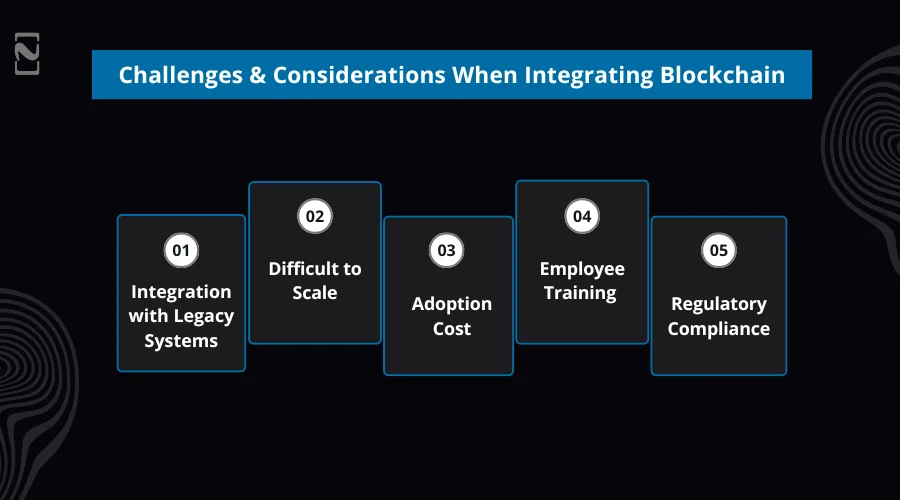 Challenges & Considerations When Integrating Blockchain