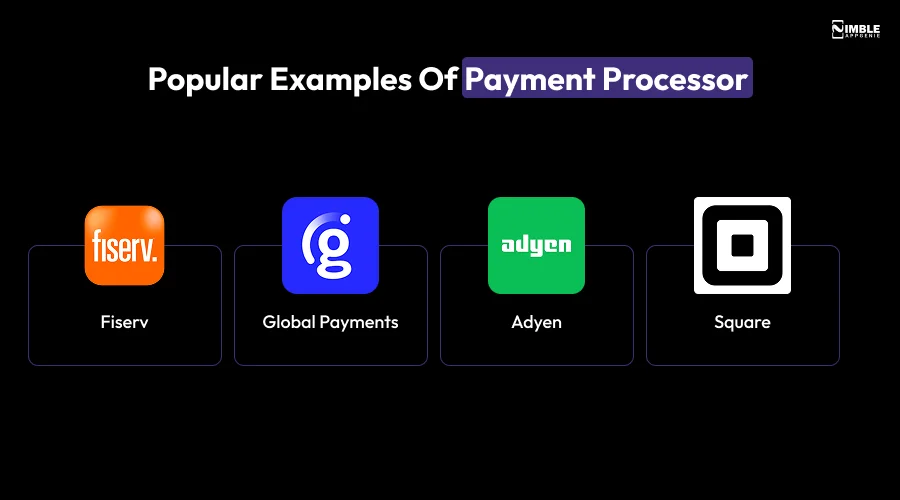 Popular Examples of Payment Processor
