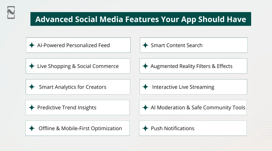 Advanced Social Media Features