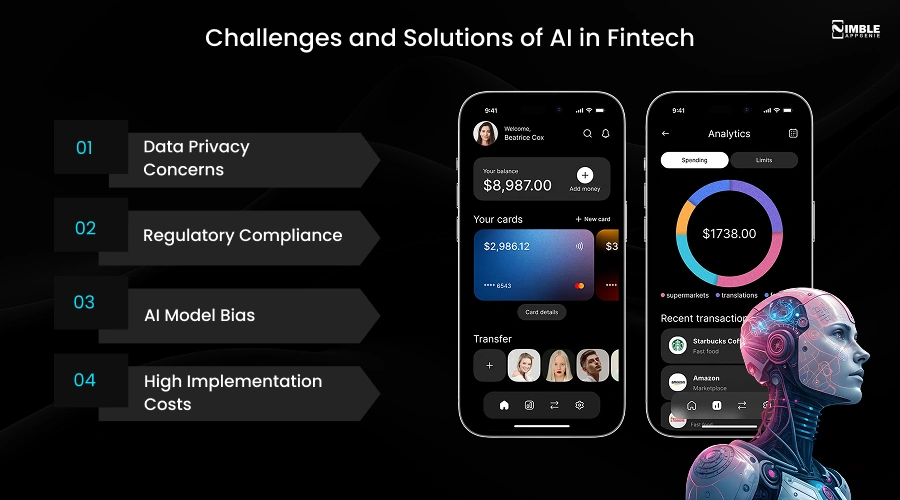 Challenges and Solutions of AI in Fintech