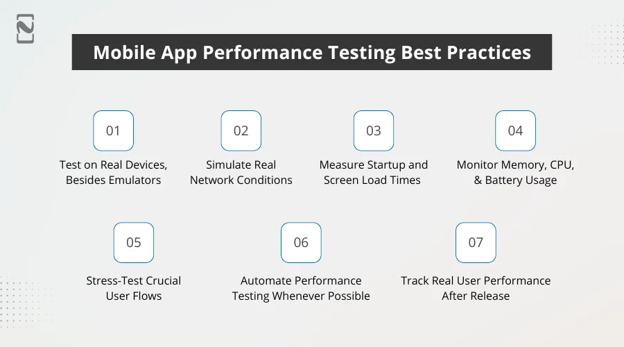 Mobile App Performance Testing Best Practices