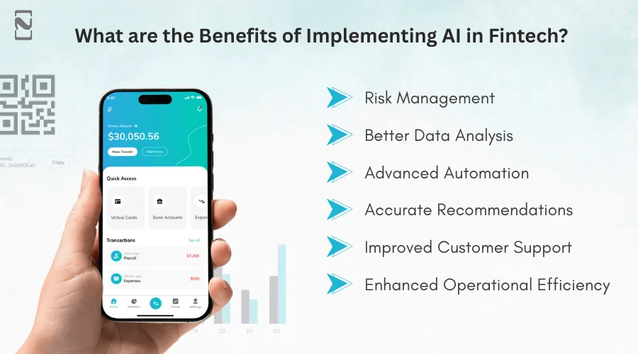 Benefits of Implementing AI in Fintech