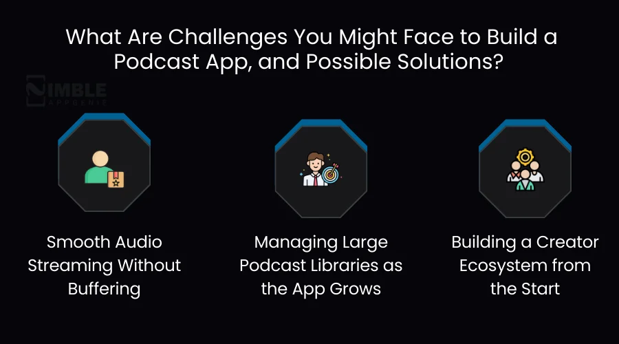 Challenges You Might Face to Build a Podcast App and Possible Solutions