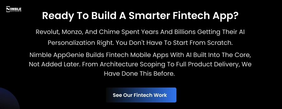 Ai Personalization in Fintech mobile apps