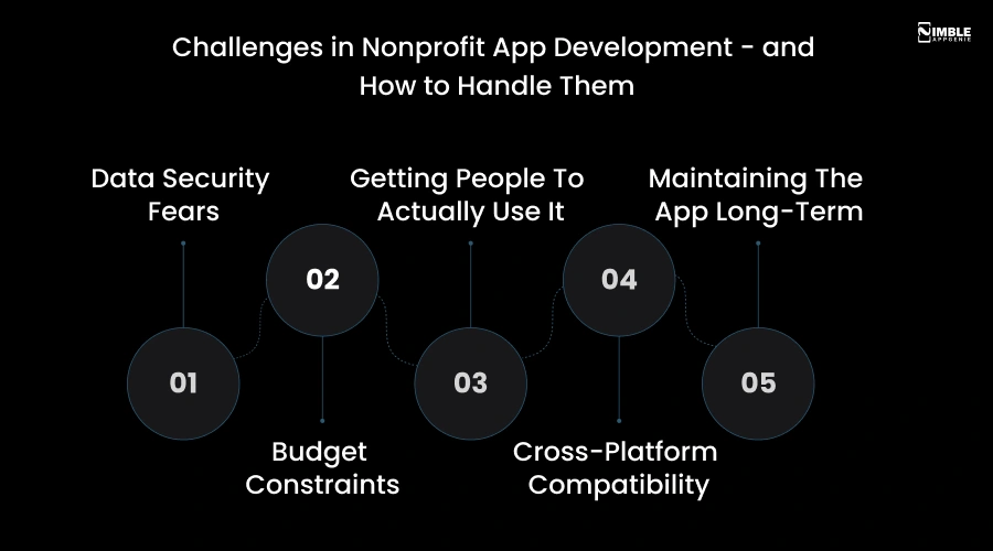 Challenges in Nonprofit App Development and solution