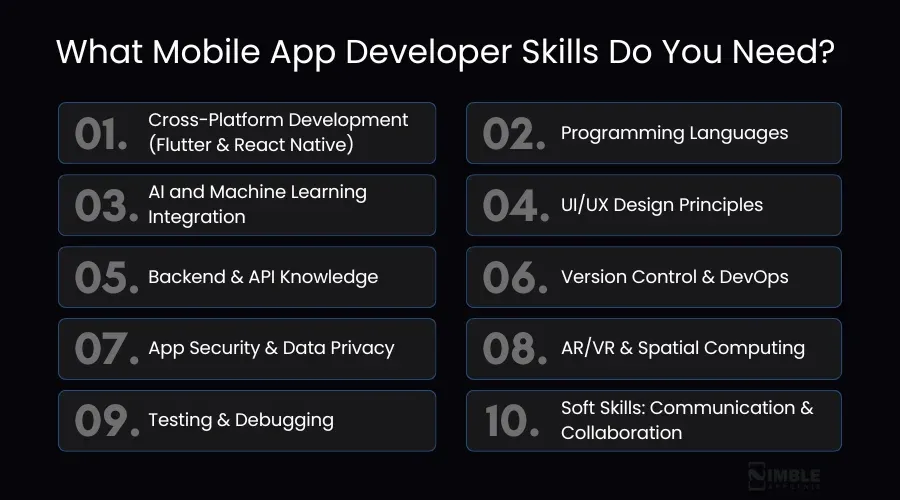 Mobile App Developer Skills Do You Need