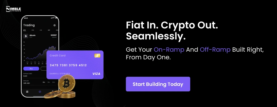 Crypto On-Ramp and Off-Ramp