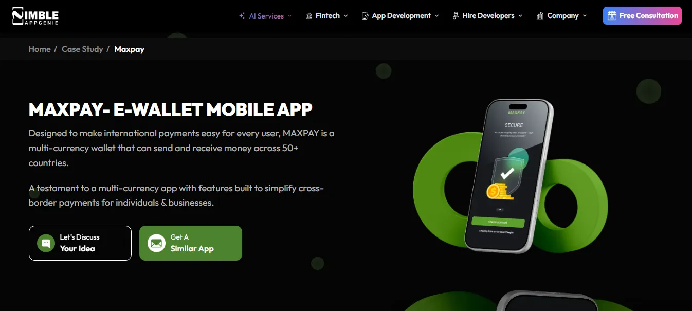 MaxPay eWallet App
