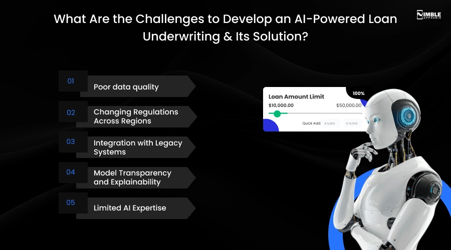 What Are the Challenges to Develop an AI-Powered Loan Underwriting & Its Solution