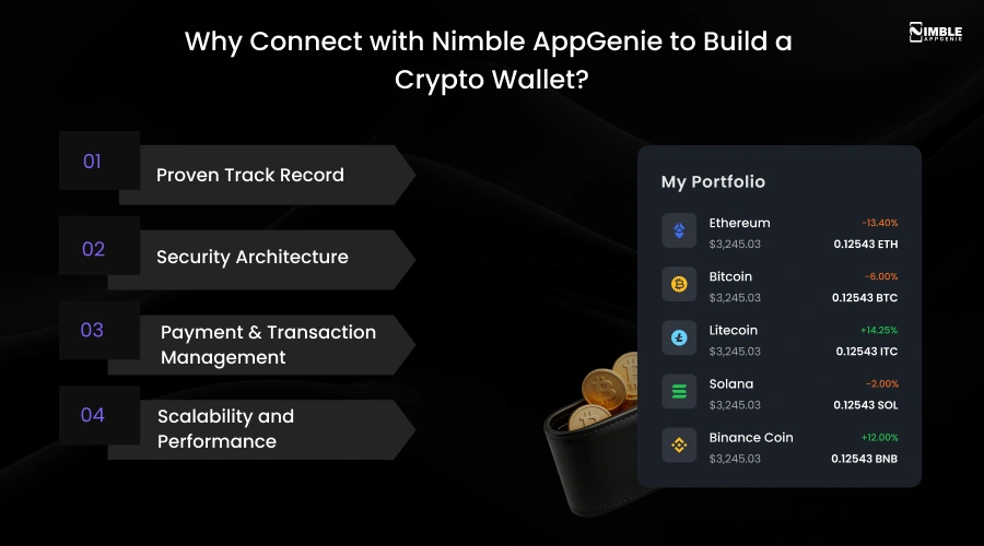 Why Connect With Nimble AppGenie to Build a Crypto Wallet