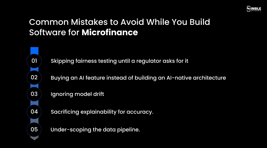 Common Mistakes to Avoid While You Build Software for Microfinance
