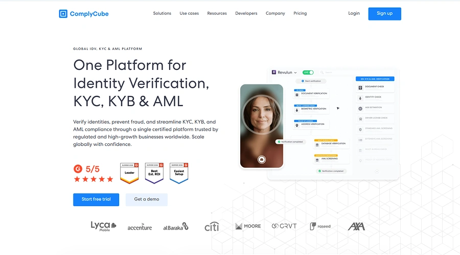 ComplyCube KYC API