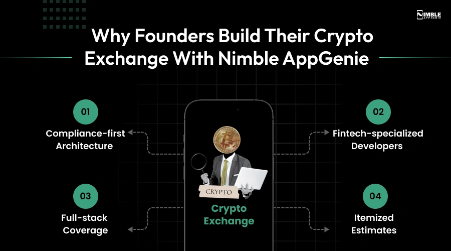 Why Founders Build Their Crypto Exchange With Nimble AppGenie