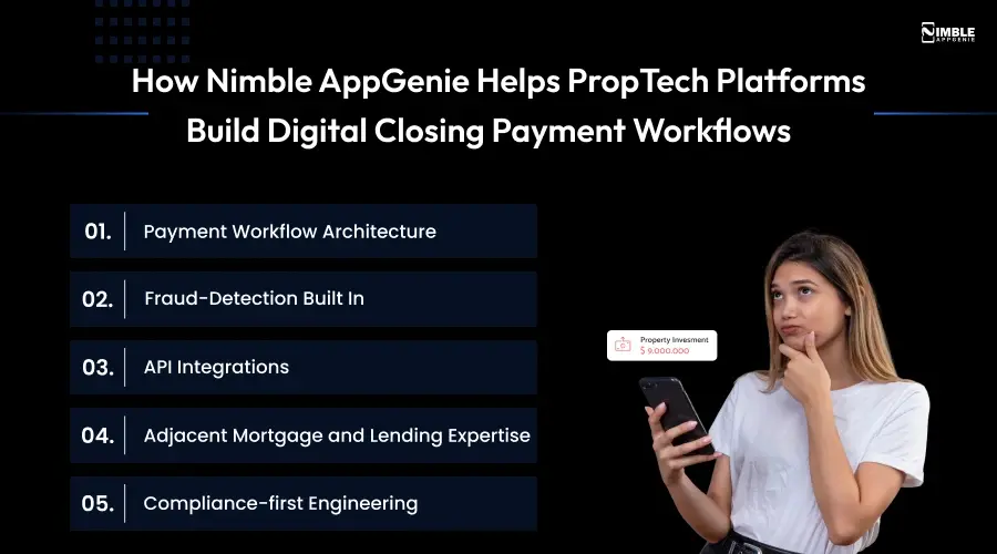 How Nimble AppGenie Helps PropTech Platforms Build Digital Closing Payment Workflows