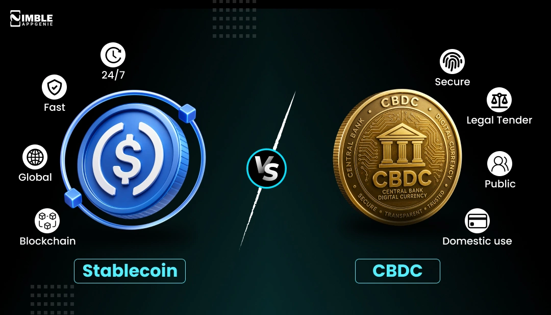 Stablecoin vs CBDC
