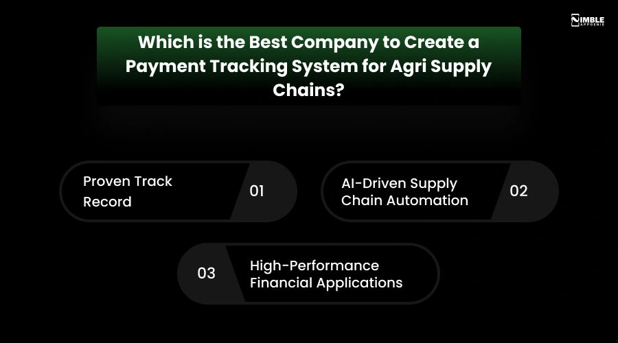 Which is the Best Company to Create a Payment Tracking System for Agri Supply Chains