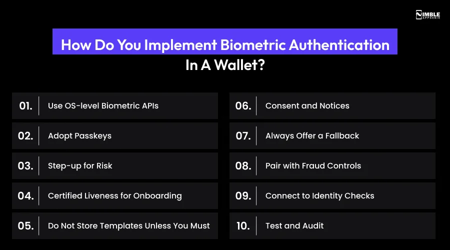 How Do You Implement Biometric Authentication in a Wallet