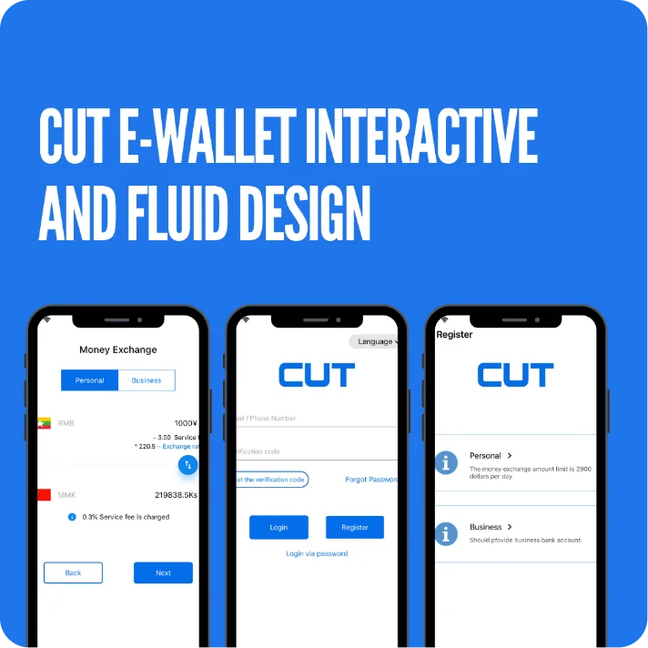 cut ewallet app