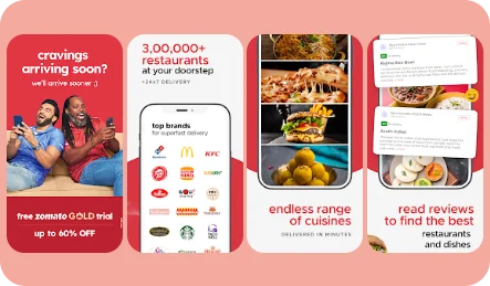 zomato app clone