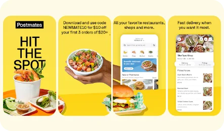 postmates app clone