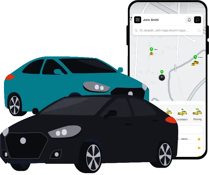 develop a taxi booking app development