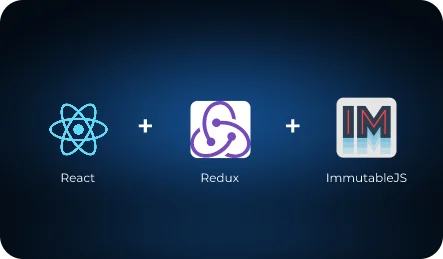 react + redux + immutable.js