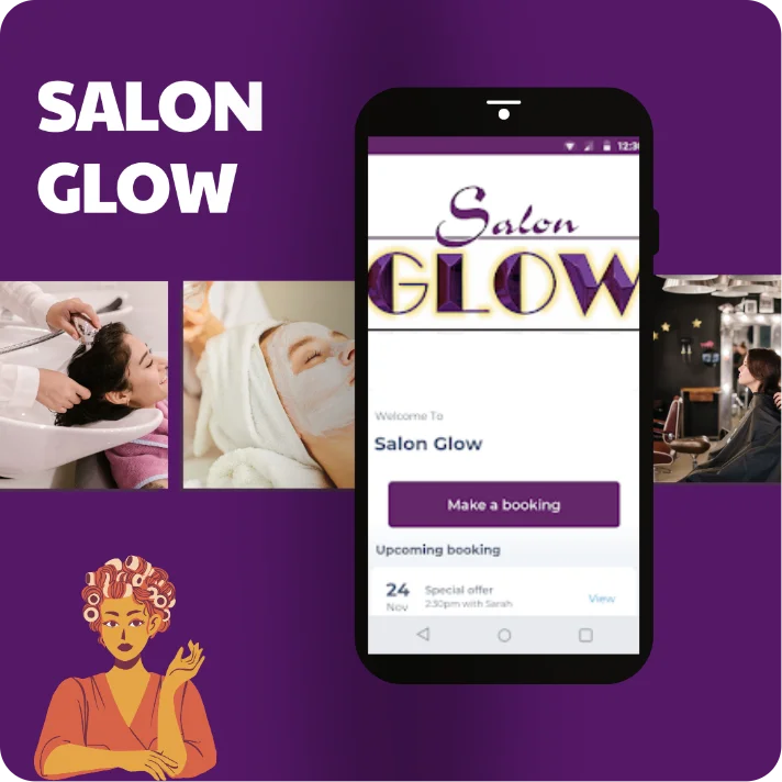 salon glow case study