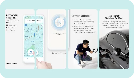 INSTAWASH App Clone