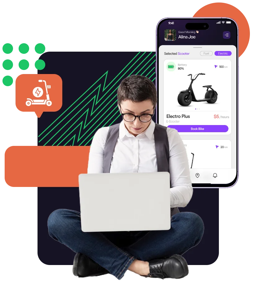 Hire Expert eScooter App Developers